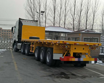 平板运输半挂车