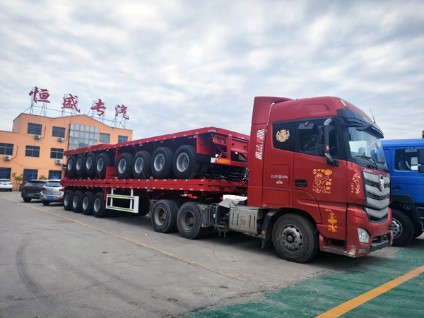 平板运输半挂车